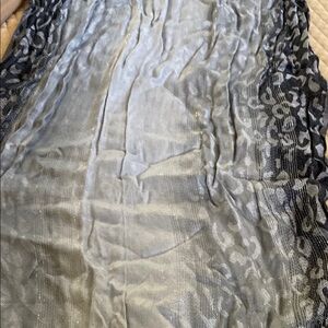 Adrienne Vittadini Black and Gray Scarf